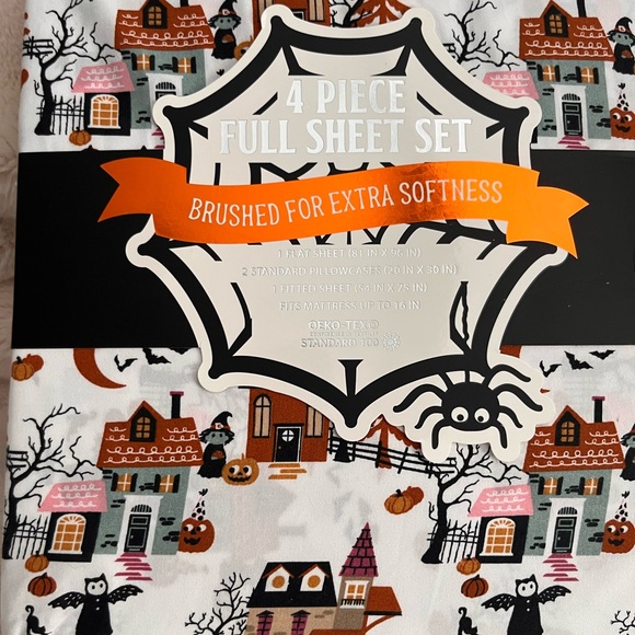 ENVOGUE Halloween Town Full Size Sheet Set✨ - Picture 2 of 3